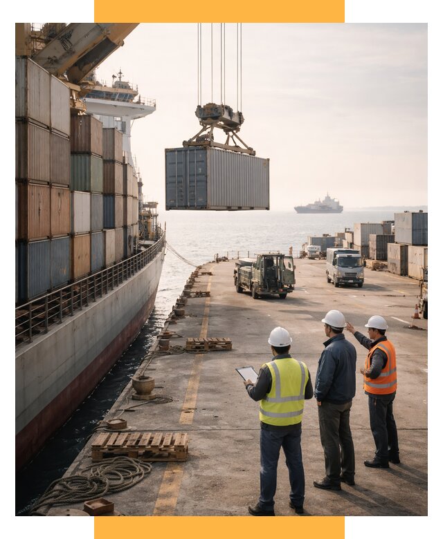 Морские перевозки грузов по миру от 45482 р. | СетСервис-Кнш