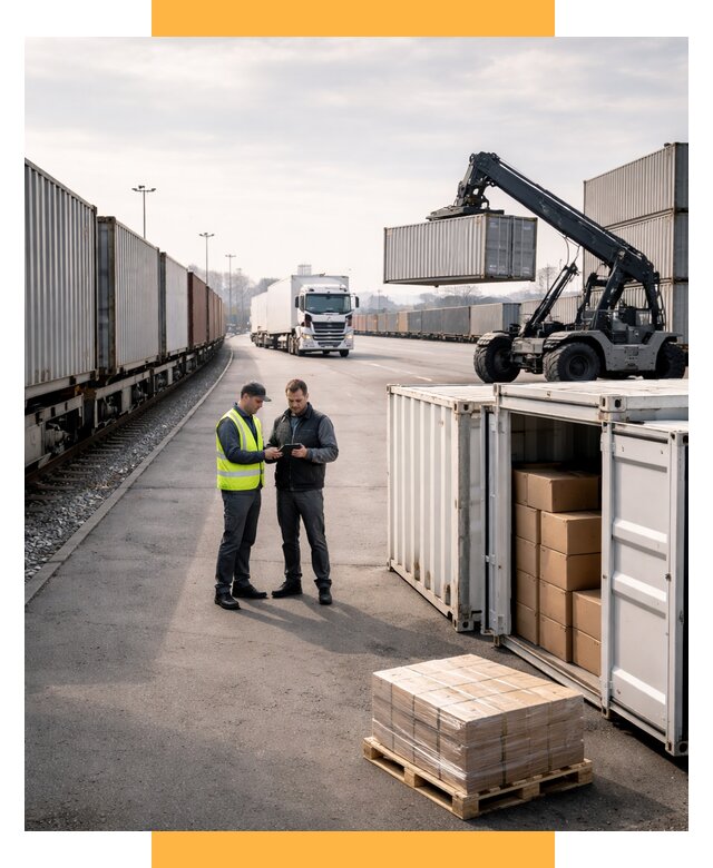 Международные мультимодальные перевозки от 45482 р. | СетСервис-Кнш