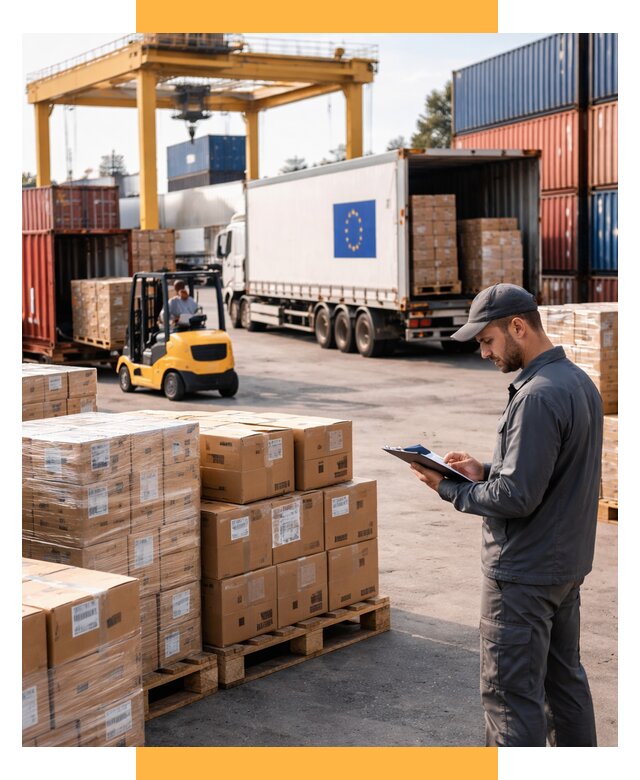 Доставка грузов из Европы от 12128 р., логистика СетСервис-Кнш