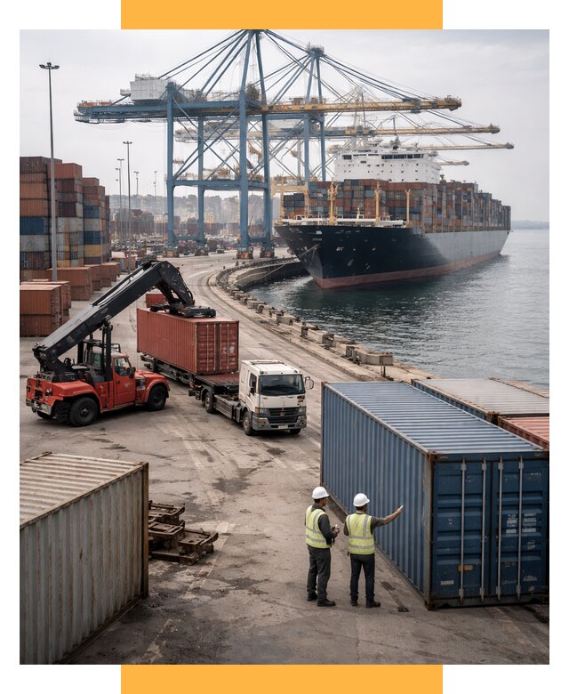 Морские перевозки из Европы от 60642 р. за контейнер | СетСервис-Кнш