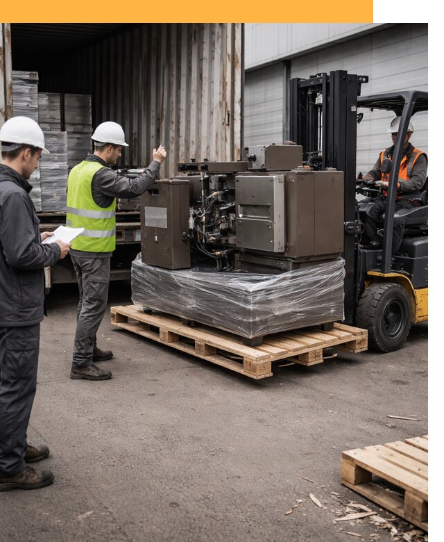 Доставка промышленного оборудования из Европы от 45482