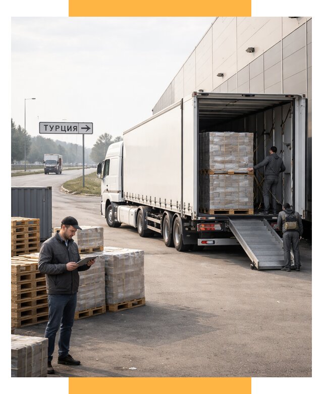 Автоперевозки и доставка фурой из Турции от 121284 р. | СетСервис-Кнш