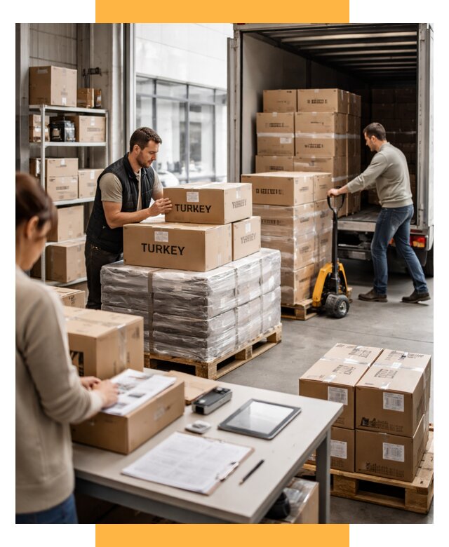 Доставка одежды из Турции от 6570 р. под ключ, СетСервис-Кнш