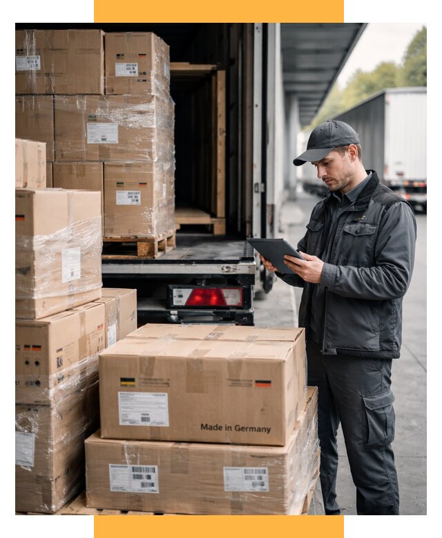 Доставка грузов из Германии от 45482 р. быстро - СетСервис-Кнш