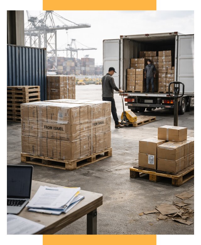 Доставка грузов из Израиля от 15161 р., логистика от СетСервис-Кнш