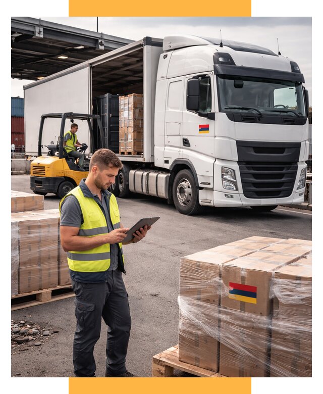 Автоперевозки из Армении от 96017 р. — услуги СетСервис-Кнш