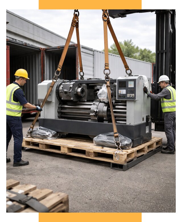 Перевозка станков и таможня от 60642 р. | СетСервис-Кнш логистика