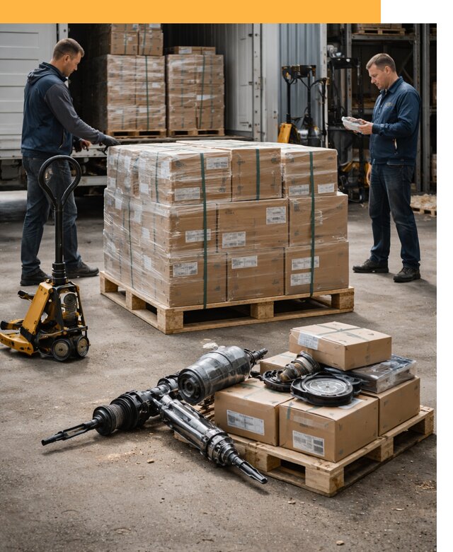 Международная перевозка автозапчастей по миру от 4548 руб