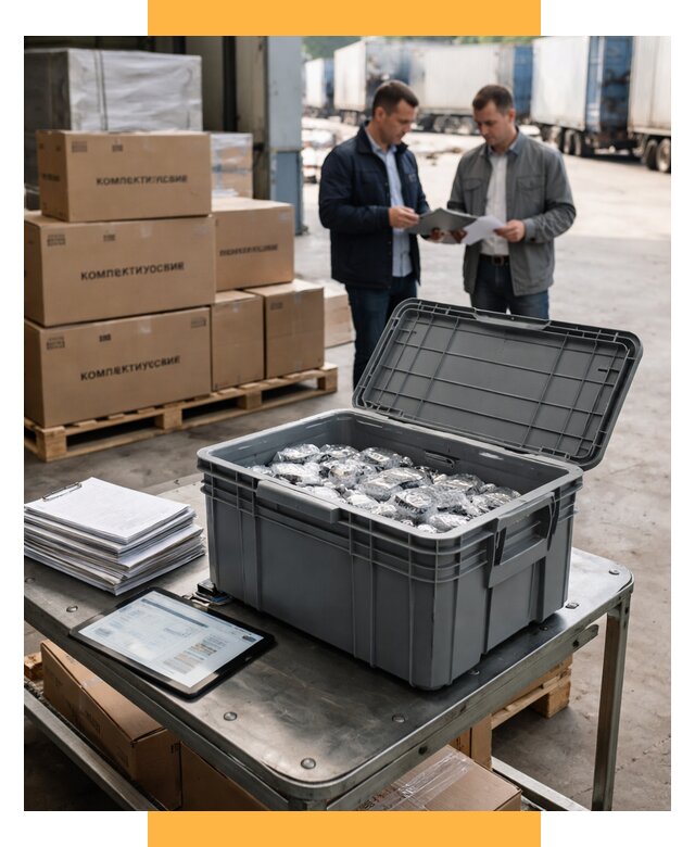 Перевозка комплектующих из Китая от 6570 р. | СетСервис-Кнш