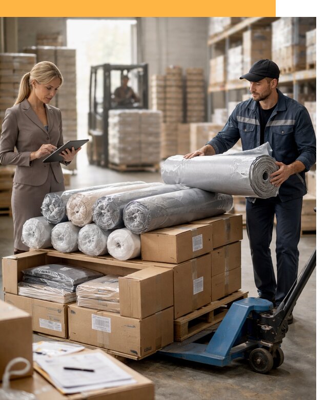 Перевозка текстиля по миру от 15161 руб. с таможней и страхованием