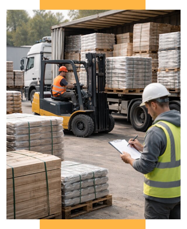 Перевозка строительных материалов от 5559 р. | СетСервис-Кнш