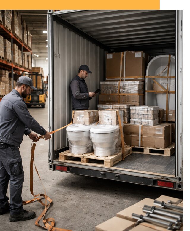 Перевозка сантехнического оборудования по России и миру от 1819