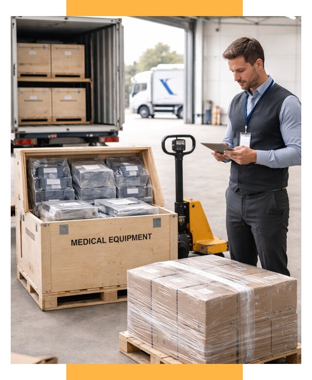 Перевозка медицинского оборудования от 15161 р. в СетСервис-Кнш