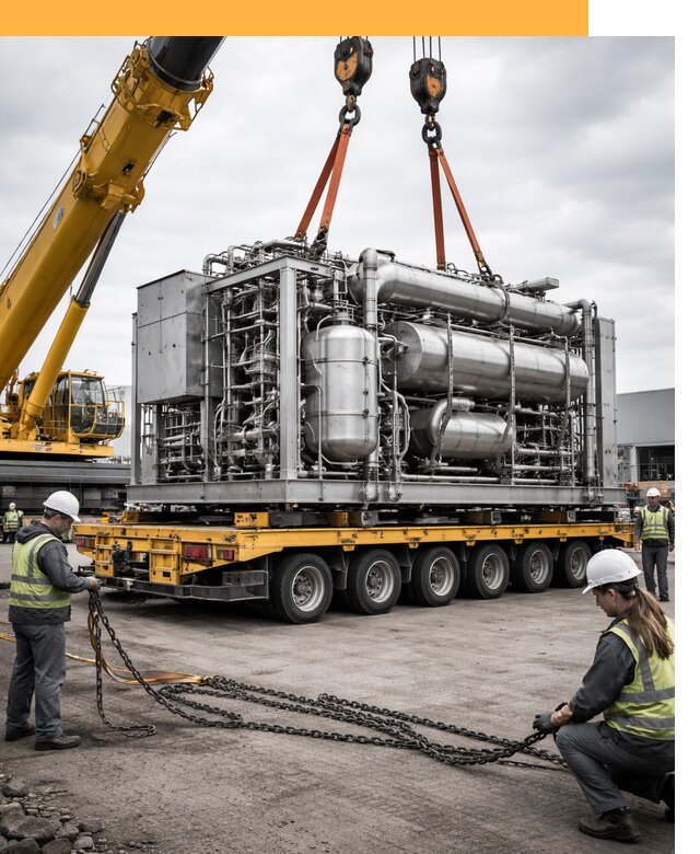 Перевозка тяжеловесных грузов по миру от 151605 руб