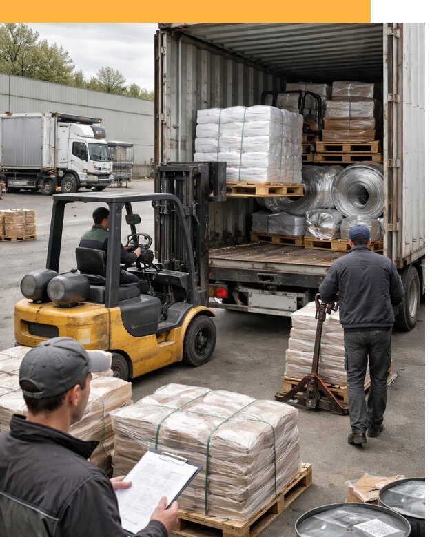 Международная перевозка сырья для производства от 6570 руб