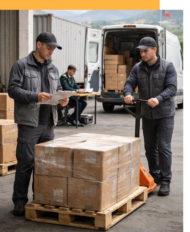 Доставка грузов через Армению, быстрая таможенная очистка от 25268