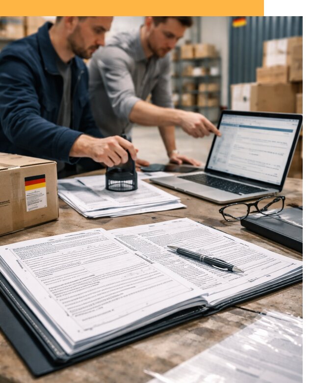 Таможенное оформление грузов из Германии от 9096 руб.