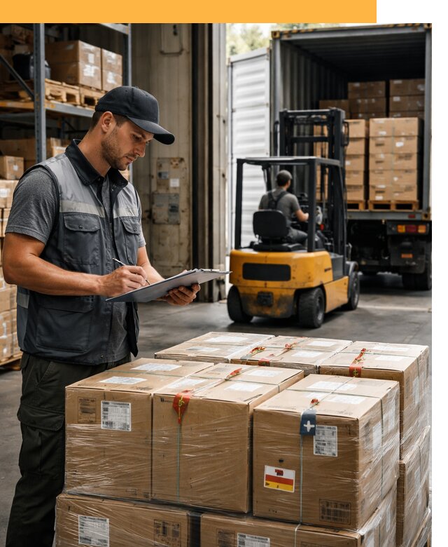 Реэкспорт товаров с таможенным оформлением и доставкой от 12128