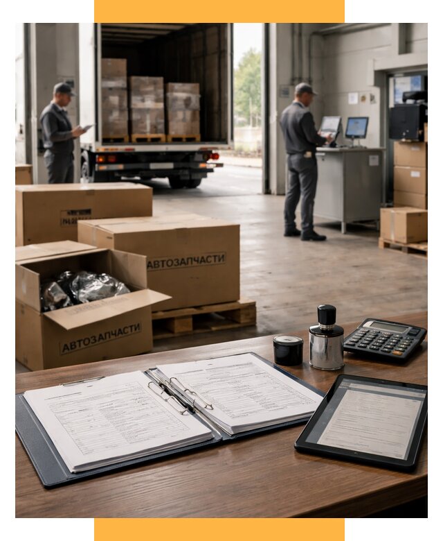 Таможенное оформление автозапчастей под ключ от 8591 р., СетСервис-Кнш