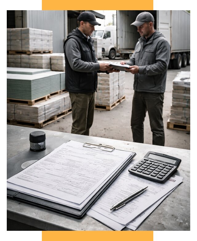 Таможенное оформление стройматериалов от 8591 р. | СетСервис-Кнш