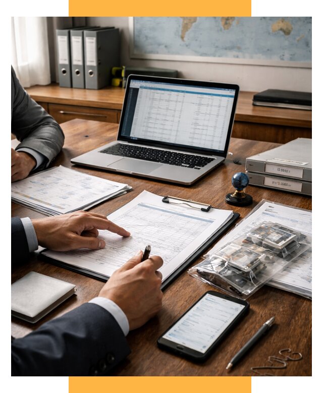 Проверка поставщика за рубежом от 8591 р. | СетСервис-Кнш аудит